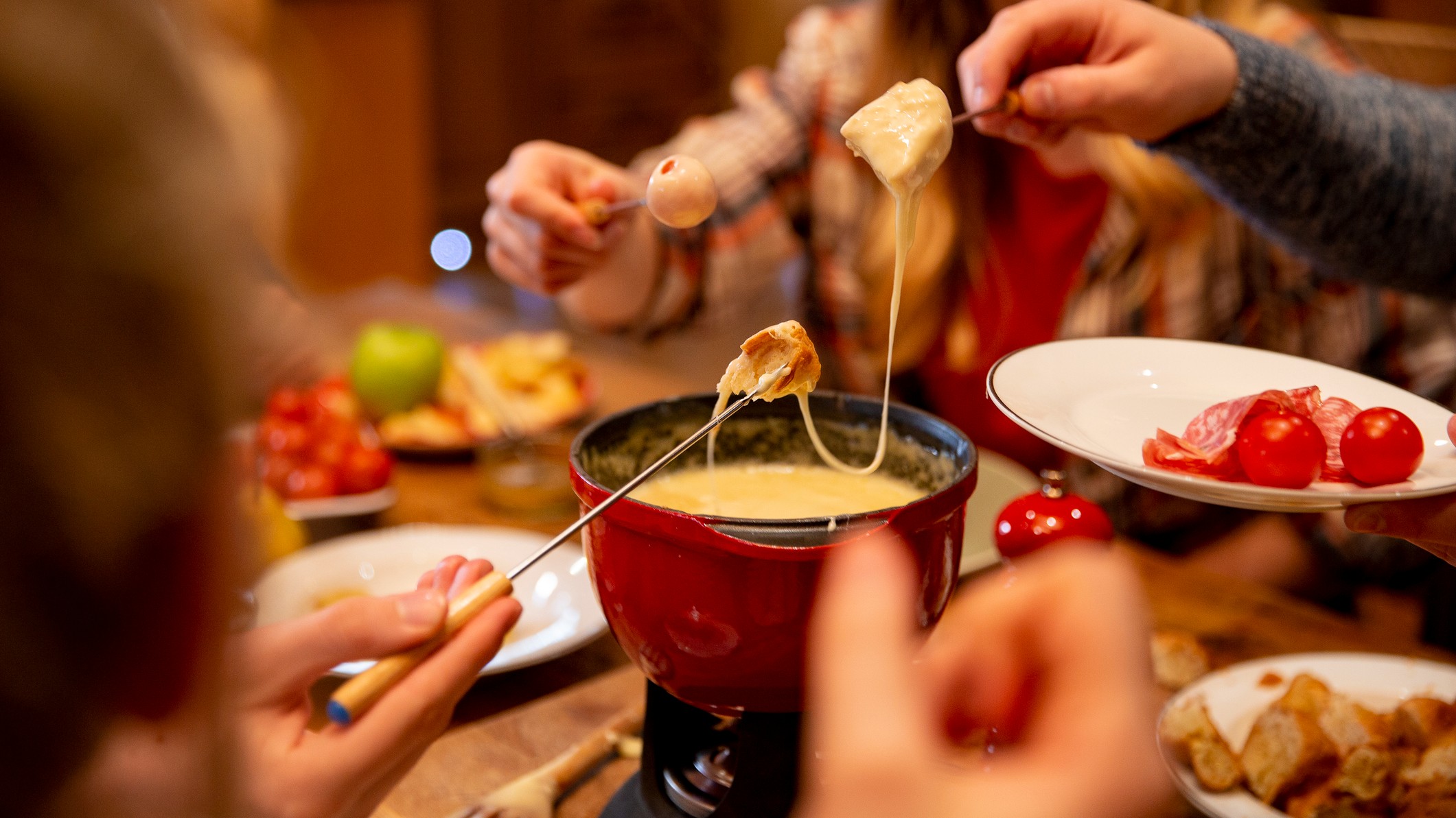 Leckeres Fondue