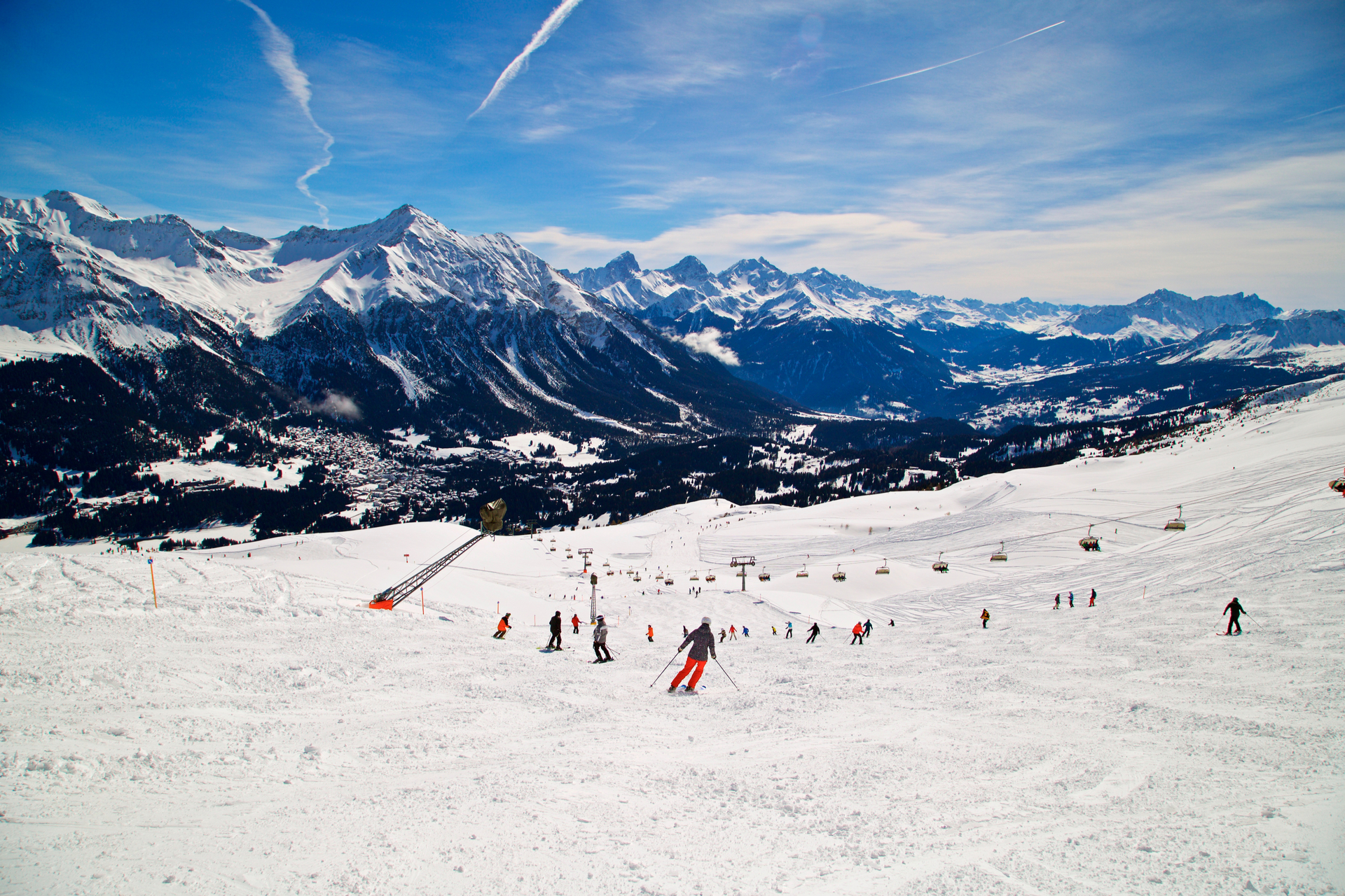 Die 6 besten Orte zum Skifahren in Graubünden