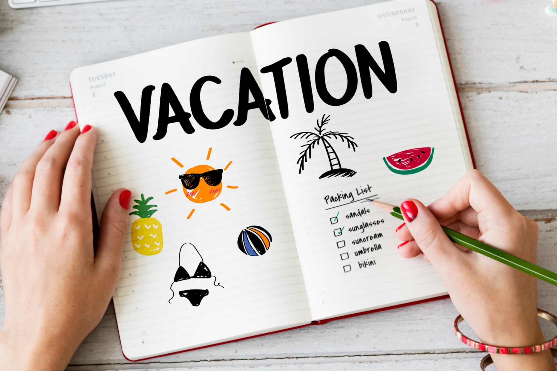 Packliste für die Ferien – das sollten Sie beachten