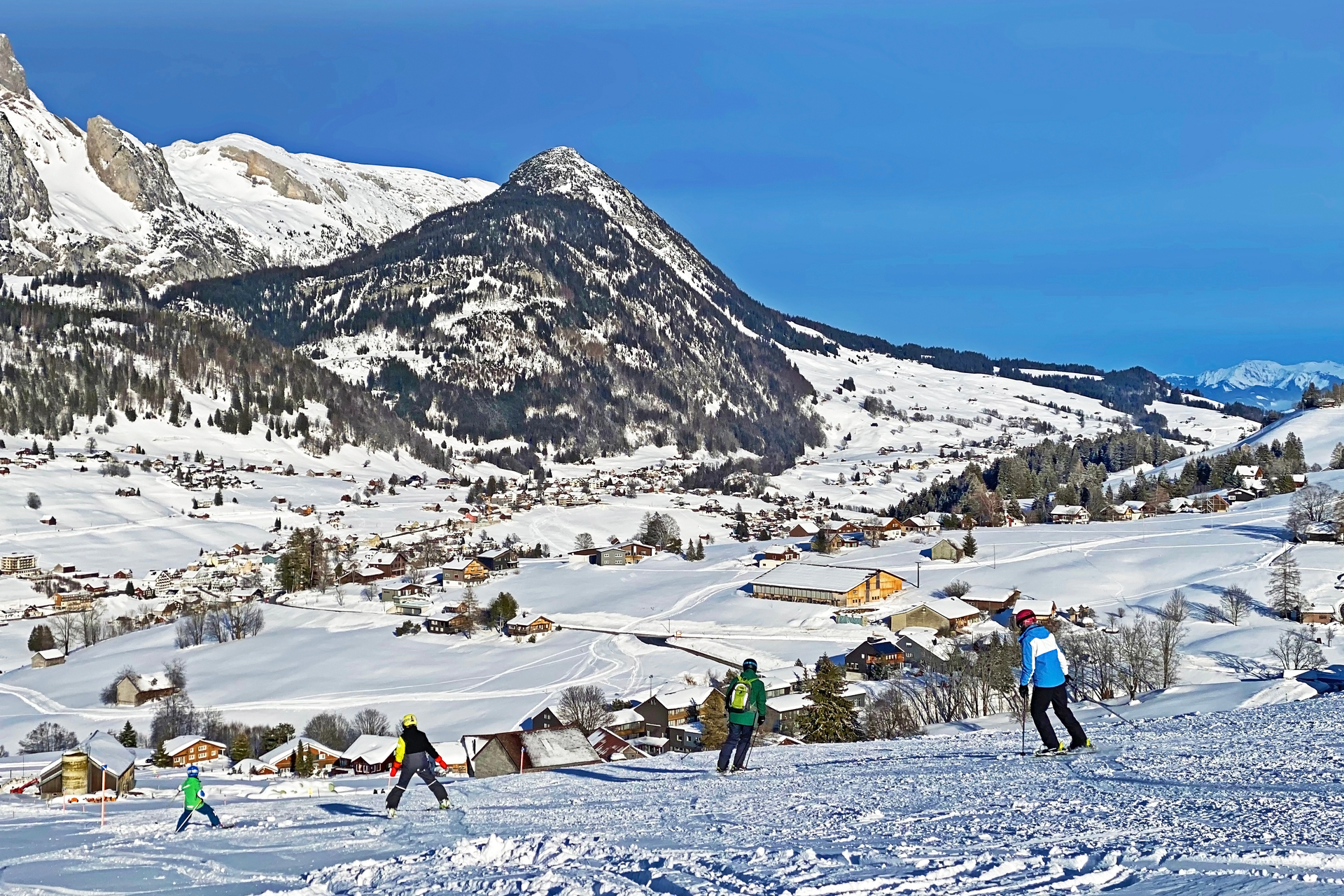 Die 5 besten Skigebiete für das Skifahren in St. Gallen