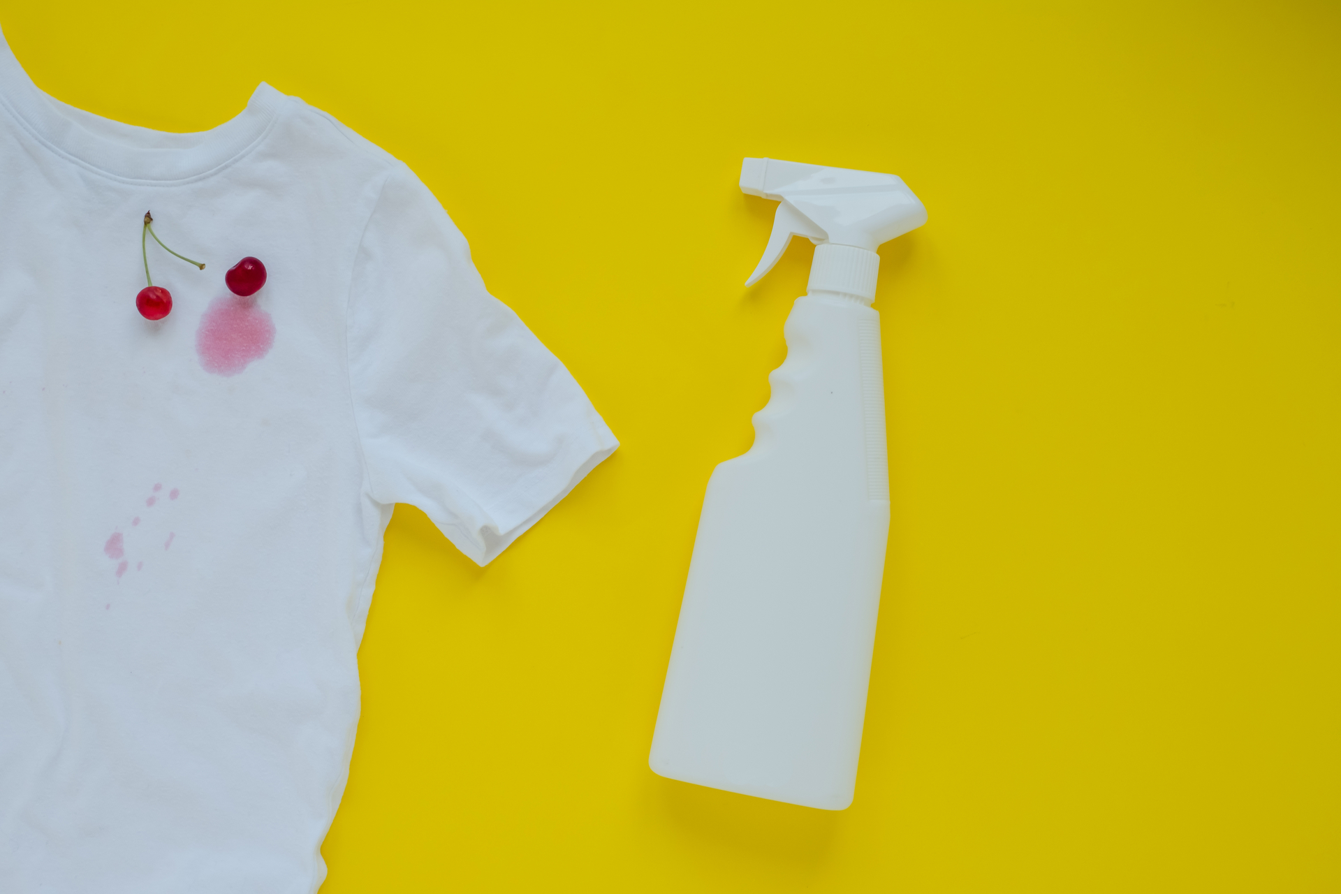 Kirschflecken entfernen ist unkompliziert bei Beachtung der folgenden Regeln