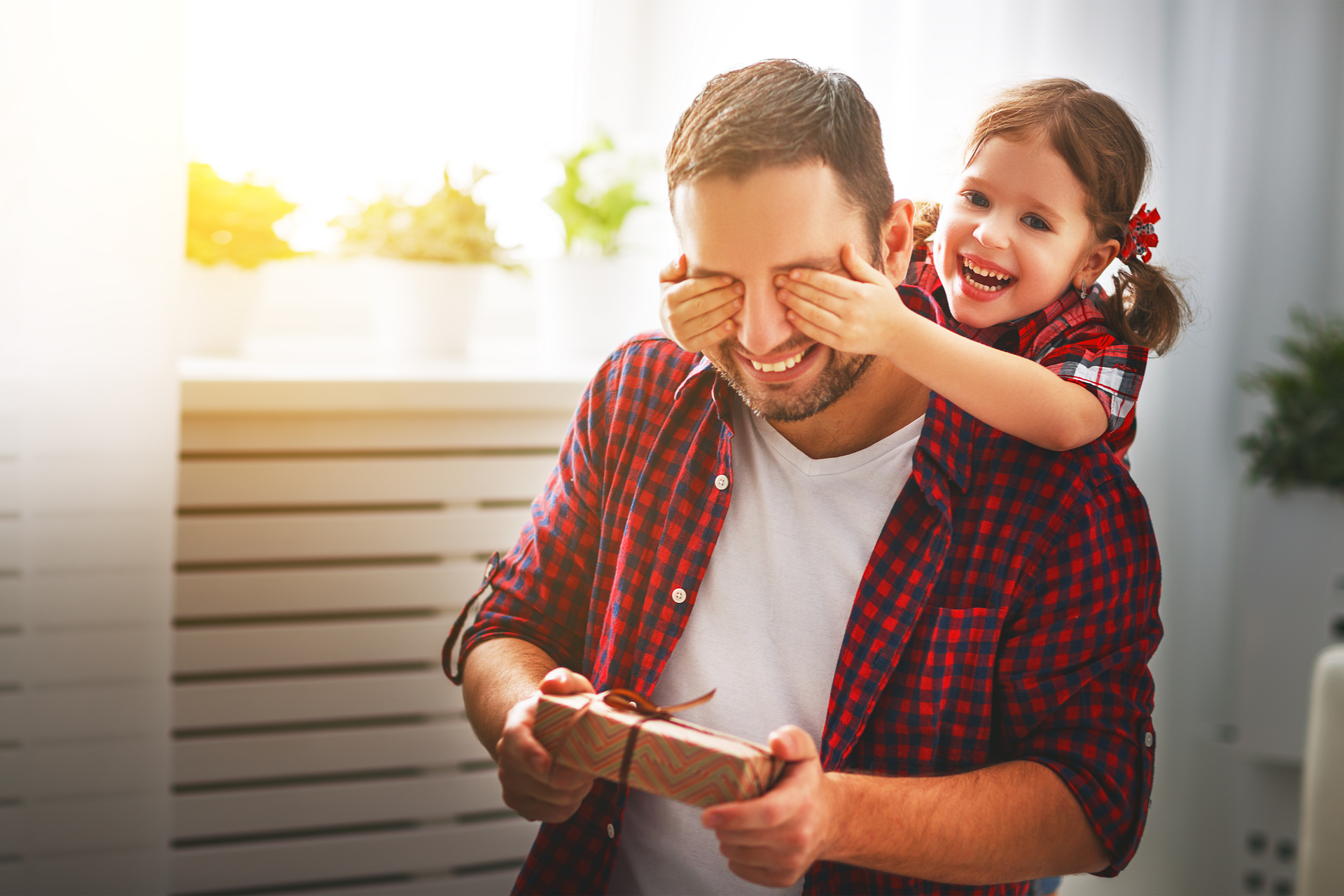 Vatertagsgeschenk als Dank für Unterstützung und Rat